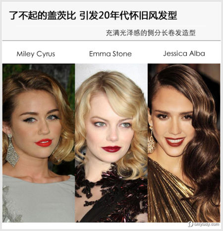 Miley CyrusEmma Stone,Jessica Alba